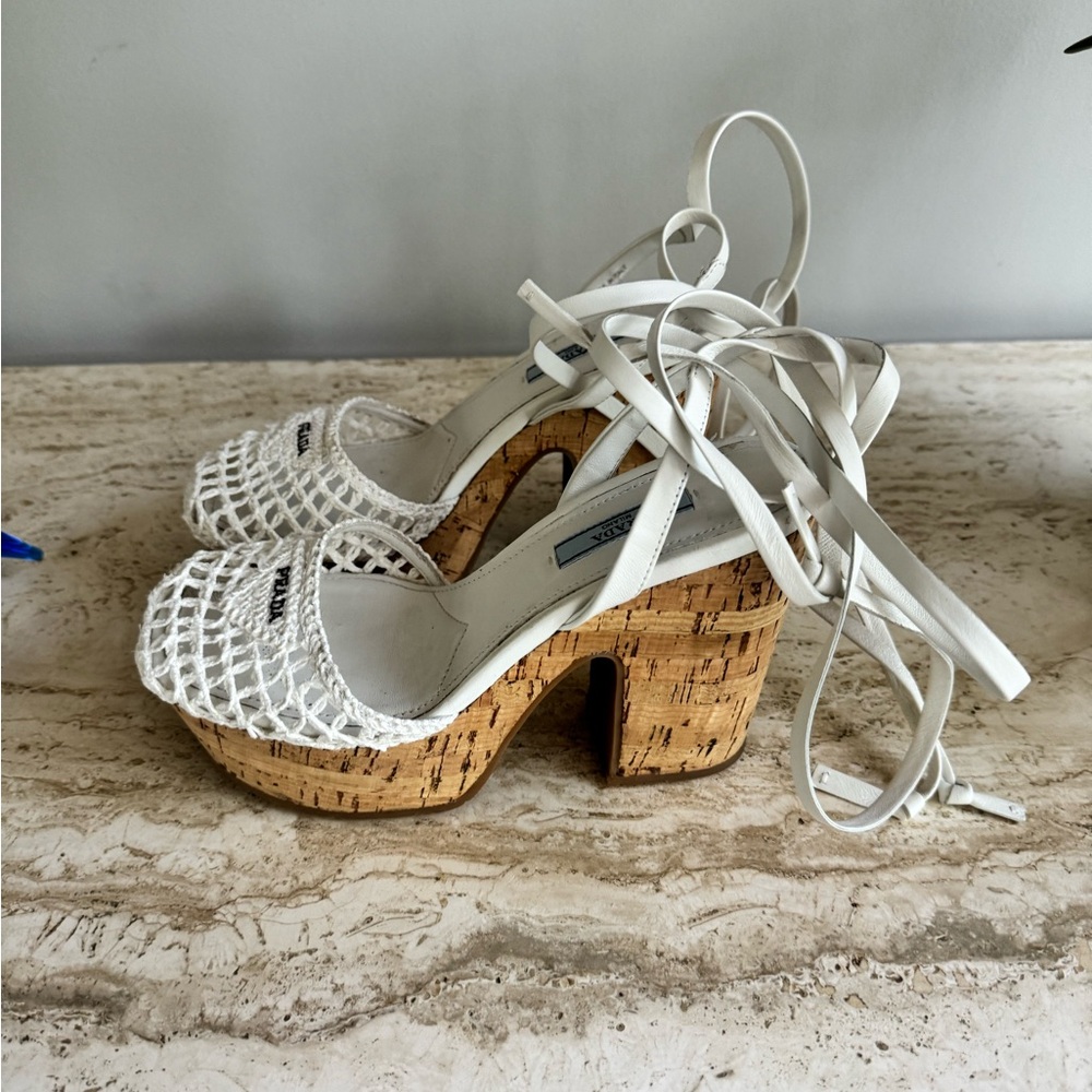 Prada sandals great  condition!!
